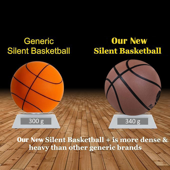 Grooved Silent Basketball Size 7# 6# Men & Women Player Indoor Dribble Practice Bounce Quietly Soft Foam Ball No Noises at Home