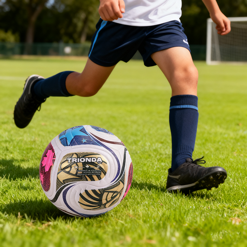 2026 High Quality Soccer Ball Official Size 5 PU Material Seamless Wear Resistant Match Training Football Futbol Voetbal Bola