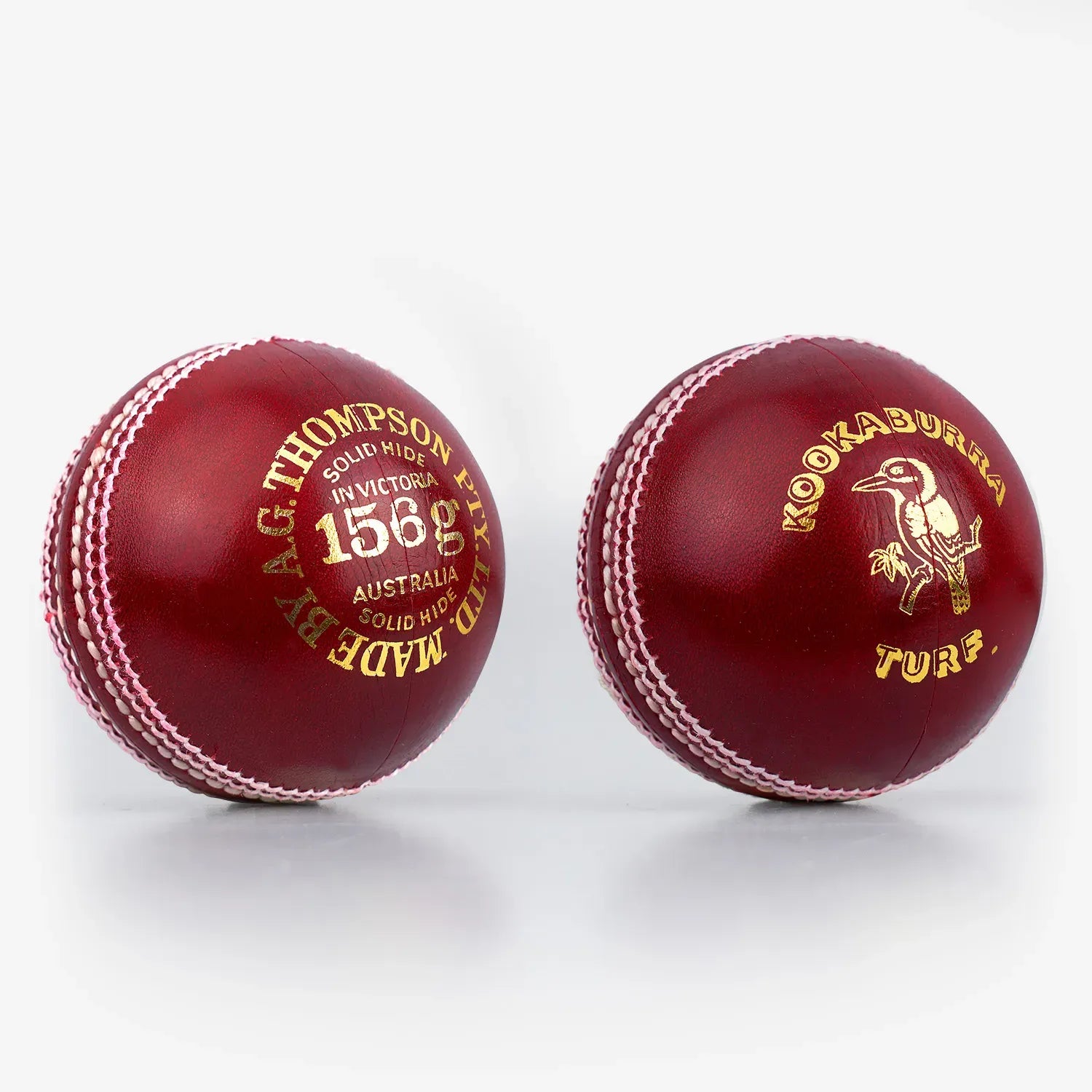 Kooka bura Red Hard Ball For T20 Cricket - Hardball Red T-20 Cricket Hard Ball 1 piece